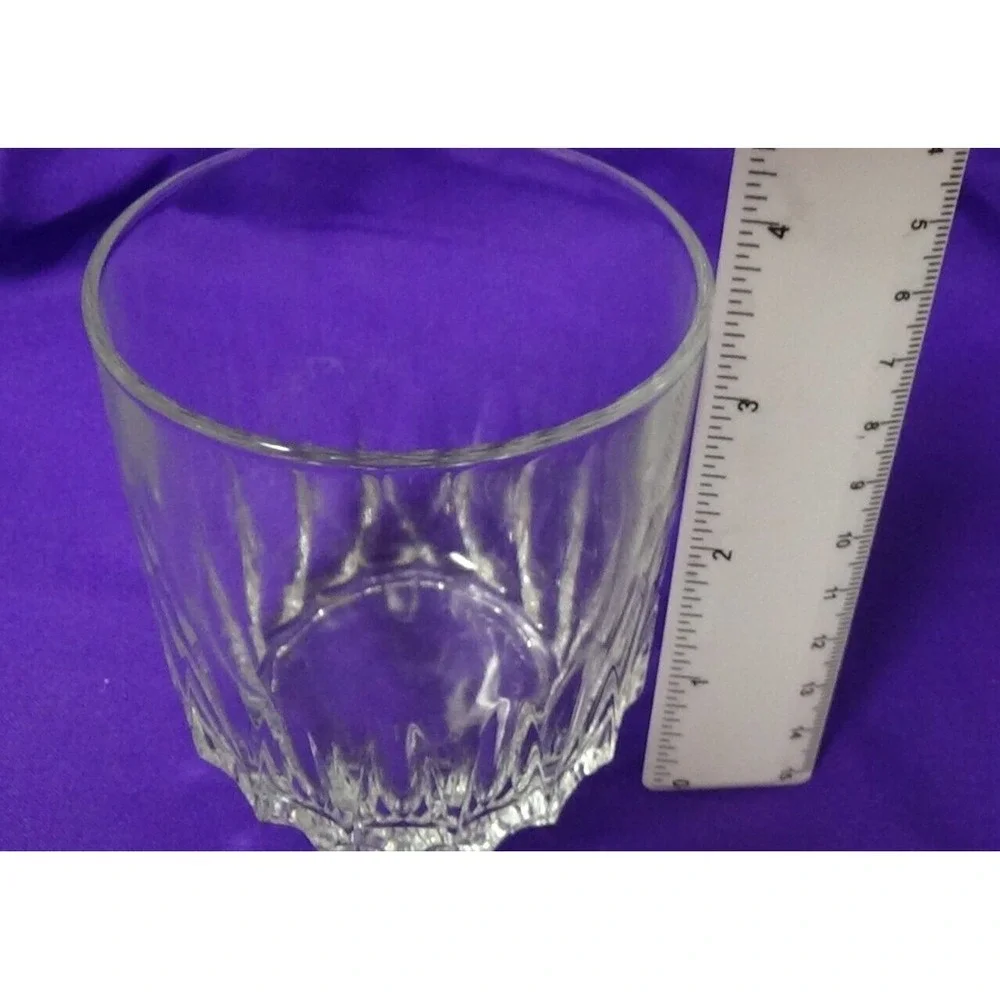 Rock Glasses Set of Six 8-ounce Bar Heavy Won't Easily Break #364